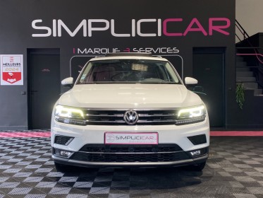 Volkswagen tiguan allspace 2.0 tdi 150 dsg7 carat - garantie 12 mois - entretien vw occasion  simplicicar aix les bains...