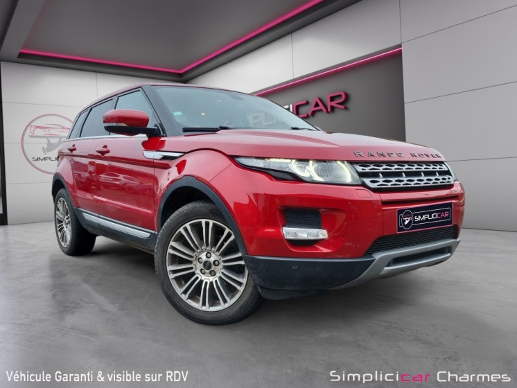 Rang rover evoque td d4d prestige occasion simplicicar charmes simplicicar simplicibike france