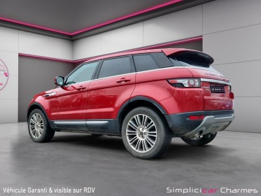 Rang rover evoque td d4d prestige occasion simplicicar charmes simplicicar simplicibike france