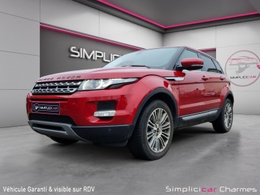 Rang rover evoque td d4d prestige occasion simplicicar charmes simplicicar simplicibike france