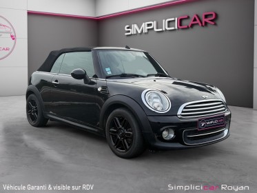 Mini cooper cabriolet 1.6 122 ch pack chilli garantie 1 an occasion simplicicar royan simplicicar simplicibike france