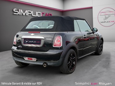 Mini cooper cabriolet 1.6 122 ch pack chilli garantie 1 an occasion simplicicar royan simplicicar simplicibike france