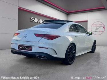 Mercedes cla coupe 200 7g-dct amg line toit ouvrant caméra de recul garantie 12 mois occasion simplicicar villejuif ...