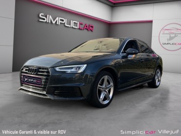 Audi a4 a4 2.0 tdi ultra 190 s tronic 7 s line caméra de recul gps garantie 12 mois occasion simplicicar villejuif ...