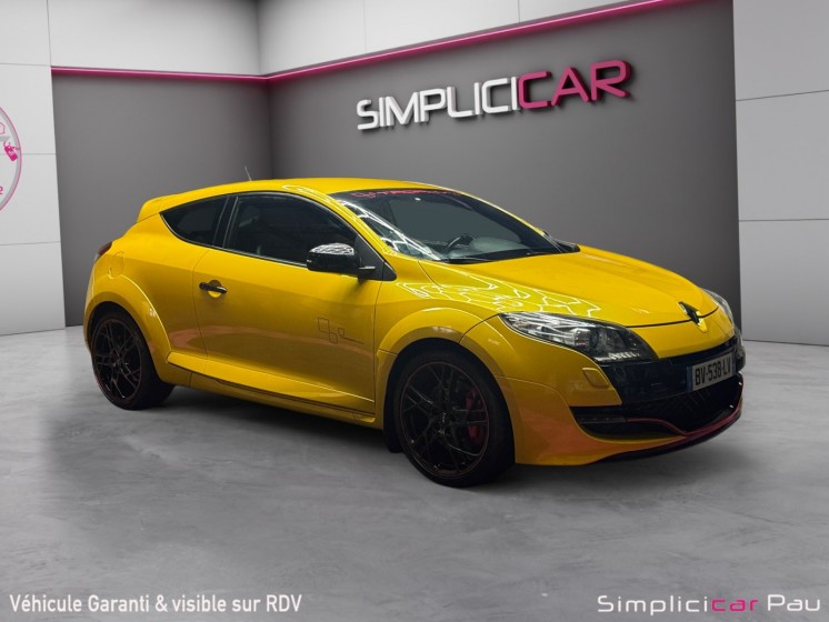 Renault megane iii coupe 2.0 16v 265 rs trophy occasion simplicicar pau simplicicar simplicibike france