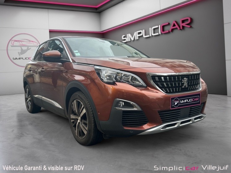 Peugeot 3008 1.2 puretech 130ch ss bvm6 allure, garantie 12 mois, attelage amovible, sièges chauffants occasion simplicicar...