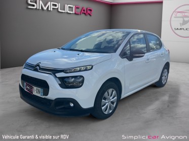 Citroen c3 c3 bluehdi 100 ss bvm6 shine occasion avignon (84) simplicicar simplicibike france