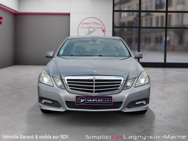 Mercedes classe e 220 cdi 170 ch blueefficiency avantgarde executive - premiere main garantie 12 mois occasion simplicicar...