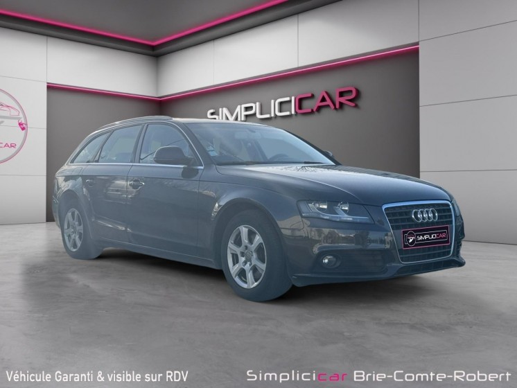 Audi a4 avant 2.0 tdi 143 dpf ambition luxe occasion simplicicar brie-comte-robert simplicicar simplicibike france