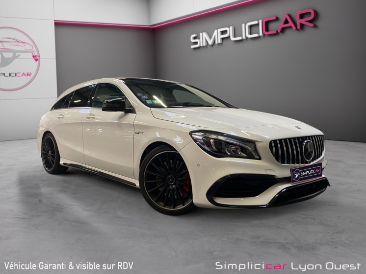 Mercedes cla shooting brake 45 amg 4 matic - garantie 12 mois occasion simplicicar lyon ouest simplicicar simplicibike france