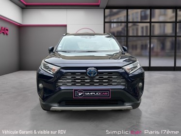 Toyota rav4 hybride my20 218 ch 2wd collection/camera 360/volant chauffant/sieges electriques/garantie 12 mois occasion paris...