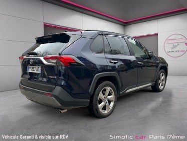 Toyota rav4 hybride my20 218 ch 2wd collection/camera 360/volant chauffant/sieges electriques/garantie 12 mois occasion paris...