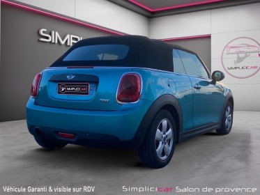 Mini cabriolet f57 one 102 ch finition salt / cabriolet / bluetooth / gps / radar av  ar / garantie et financement occasion...