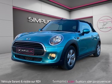 Mini cabriolet f57 one 102 ch finition salt / cabriolet / bluetooth / gps / radar av  ar / garantie et financement occasion...