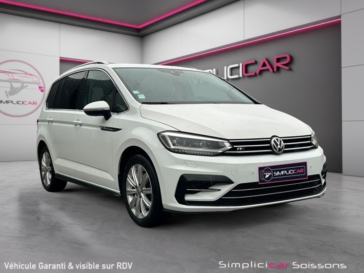 Volkswagen touran volkswagen touran 2.0 tdi 150 dsg7 7pl carat - suivi vw/sièges massants et chauffants/caméra -...