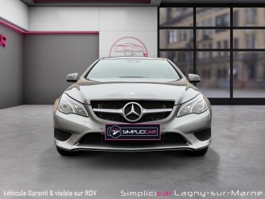 Mercedes classe e coupe 400 3.0 v6 333ch sportline a - entretien mercedes toit ouvrant garantie 12 mois occasion simplicicar...