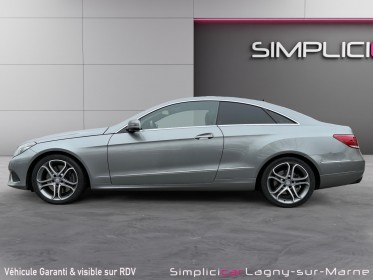 Mercedes classe e coupe 400 3.0 v6 333ch sportline a - entretien mercedes toit ouvrant garantie 12 mois occasion simplicicar...