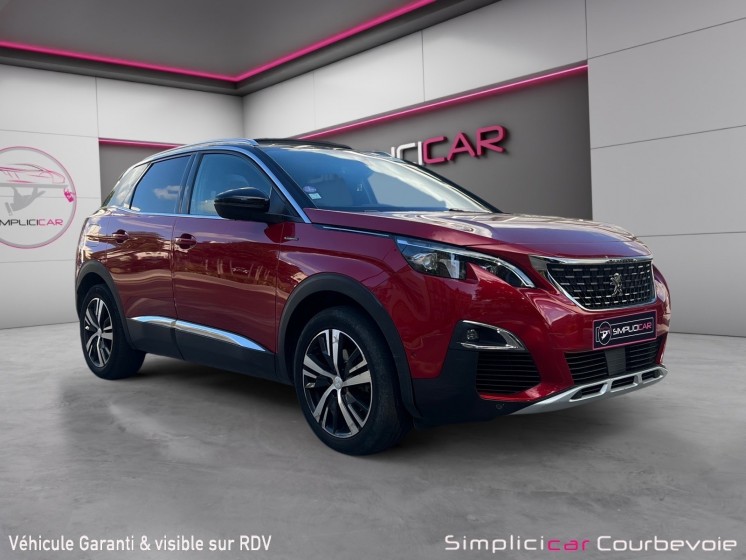 Peugeot 3008 1.6 thp 165ch ss eat6 gt line occasion paris 17ème (75)(porte maillot) simplicicar simplicibike france