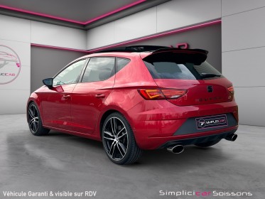 Seat leon 2.0 tsi 300 dsg6 cupra _ suivi complet/cuir/toit pano/sièges elec chauffants/caméra - garantie 12 mois occasion...