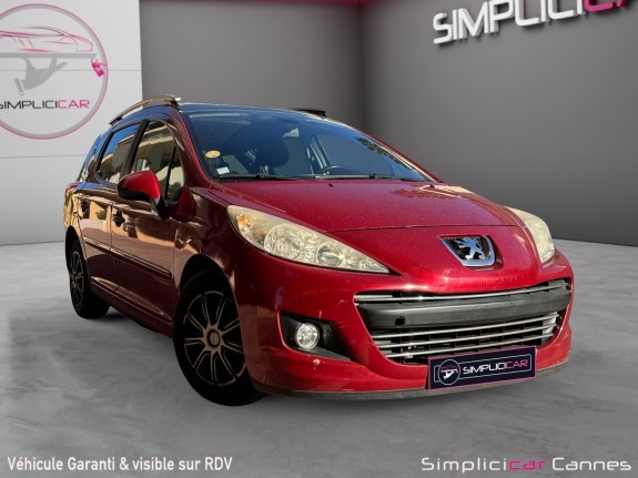 Peugeot 207 sw 1.6 hdi 90ch blue lion premium occasion cannes (06) simplicicar simplicibike france