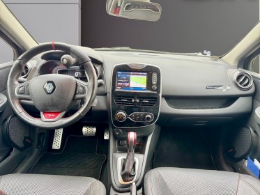 Renault clio iv 1.6 turbo 220 edc rs trophy / sieges recaro et  chauffants / camera occasion simplicicar besanÇon...