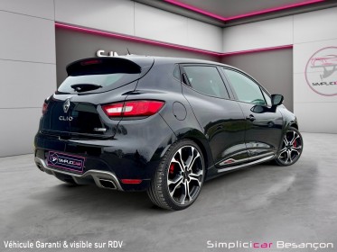 Renault clio iv 1.6 turbo 220 edc rs trophy / sieges recaro et  chauffants / camera occasion simplicicar besanÇon...