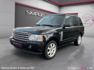 Land rover range rover td6  3.0 l range rover vogue occasion simplicicar lille  simplicicar simplicibike france