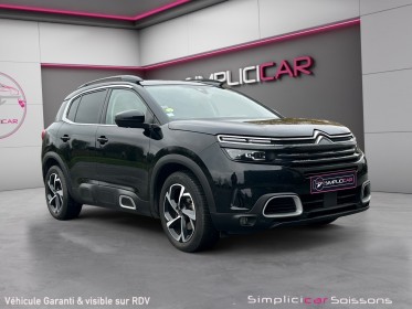 Citroen c5 aircross bluehdi 130 ss eat8 shine 1° main suivi complet - caméra/sièges chauffants électriques/hayon......