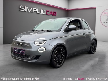 Fiat 500 nouvelle e 118 ch la prima / full entretien fiat / garantie 12 mois occasion paris 17ème (75)(porte maillot)...