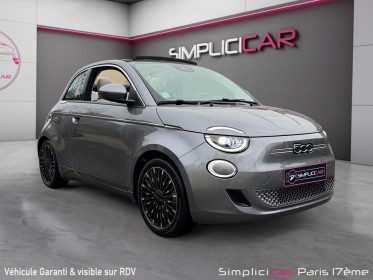 Fiat 500 nouvelle e 118 ch la prima / full entretien fiat / garantie 12 mois occasion paris 17ème (75)(porte maillot)...