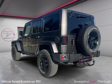 Jeep wrangler v6 3.6 pentastar 284 unlimited backcountry a occasion simplicicar pertuis  simplicicar simplicibike france