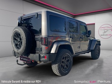 Jeep wrangler v6 3.6 pentastar 284 unlimited backcountry a occasion simplicicar pertuis  simplicicar simplicibike france