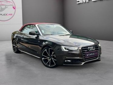 Audi a5 cabriolet 2.0 tfsi 225 quattro s-line s-tronic 7 garantie 1 an occasion  simplicicar nord isere simplicicar...