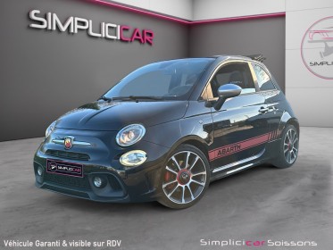 Abarth 595c e6d temp 1.4 turbo 16v t-jet 165 ch bva5 turismo cabriolet - beats audio/cuir/ja17/radar - garantie 12 mois...