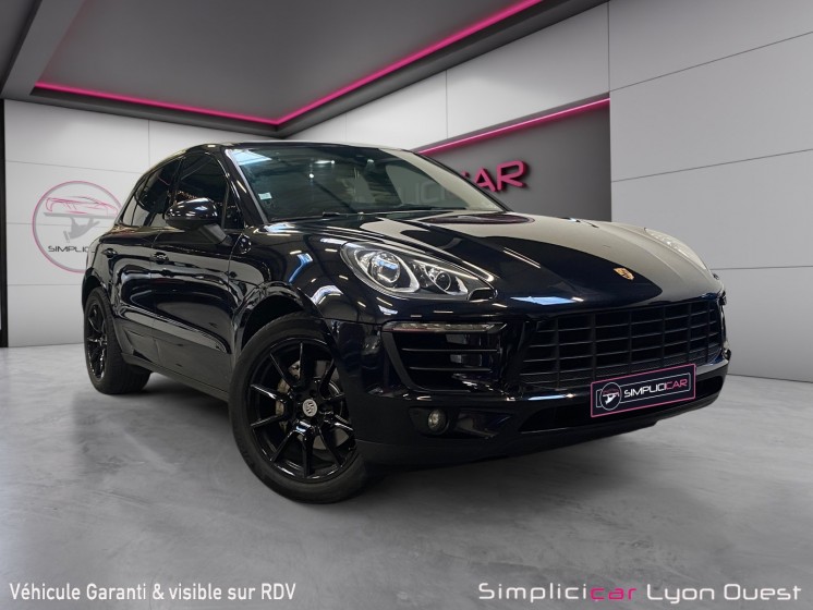 Porsche macan diesel 3.0 v6 258 ch s pdk - pasm - pdls - garantie 12 mois occasion simplicicar lyon ouest simplicicar...