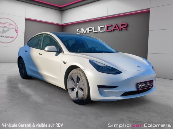 Tesla model 3 autonomie standard plus rwd occasion simplicicar colomiers  simplicicar simplicibike france