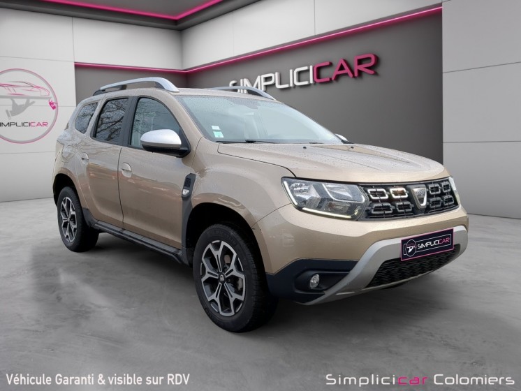 Dacia duster dci 110 4x2 prestige occasion simplicicar colomiers  simplicicar simplicibike france