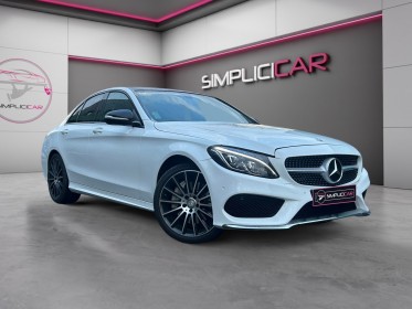 Mercedes classe c 250 bluetec sportline amg 7g-tronic -toit ouvrant- son burmester- siege elec chauffants / garantie 1 an...