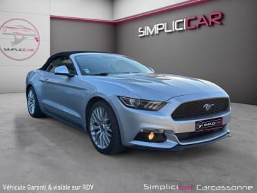 Ford mustang convertible 2.3 ecoboost 317 occasion simplicicar carcassonne simplicicar simplicibike france