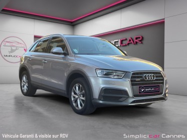 Audi q3 q3 2.0 tdi 150 ch s tronic 7 quattro s line occasion cannes (06) simplicicar simplicibike france