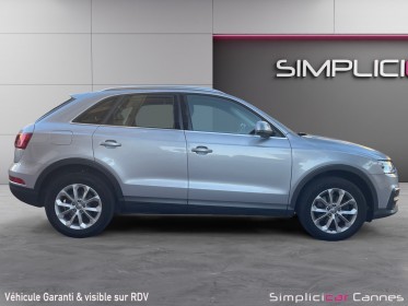 Audi q3 q3 2.0 tdi 150 ch s tronic 7 quattro s line occasion cannes (06) simplicicar simplicibike france