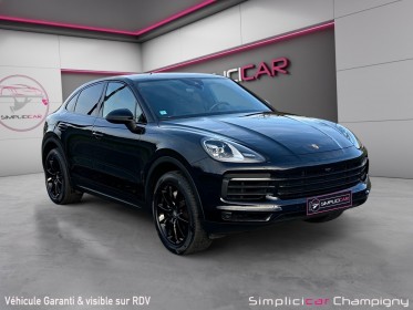 Porsche cayenne coupe 3.0 v6 340 ch tiptronic - carplay - sièges sport chauffant - pack chrono - eclairage d'ambiance...