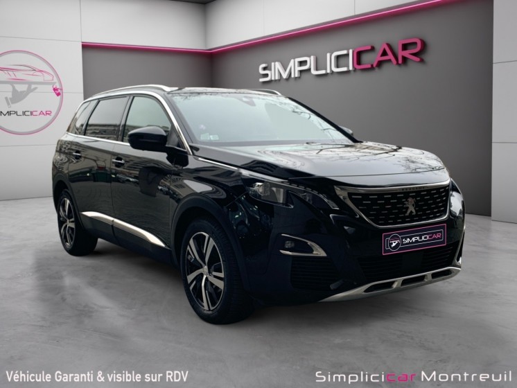 Peugeot 5008 puretech 130ch ss eat8 gt line/ 7 places/garantie 12 mois/ occasion montreuil (porte de vincennes)(75)...