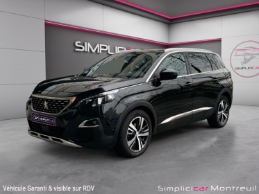 Peugeot 5008 puretech 130ch ss eat8 gt line/ 7 places/garantie 12 mois/ occasion montreuil (porte de vincennes)(75)...