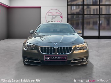 Bmw serie 5 f10 lci 520d xdrive 184 ch luxury a, entretient bmw, garantie 12 mois, camera de recul occasion simplicicar...