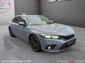 Honda civic e:hev 2.0 i-mmd 184 cv advance 1 ère main, toit ouvrant, carplay, sièges electriques, garantie honda occasion...