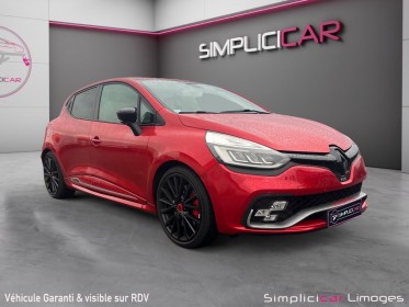 Renault clio iv 1.6 turbo 220 edc rs trophy occasion simplicicar limoges  simplicicar simplicibike france