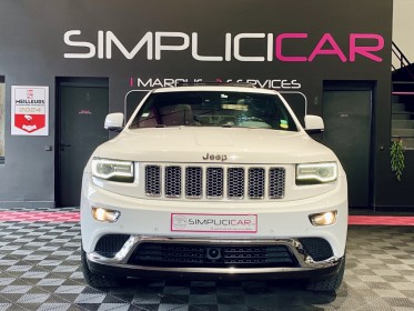 Jeep grand cherokee 3.0 v6 crd 250ch summit - garantie 12 mois - occasion  simplicicar aix les bains simplicicar simplicibike...