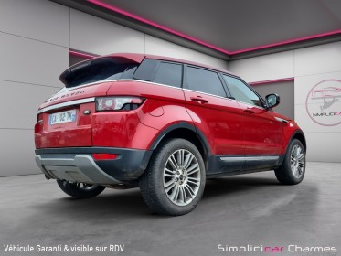 Rang rover evoque td d4d prestige boite auto garantie 12 mois occasion simplicicar charmes simplicicar simplicibike france