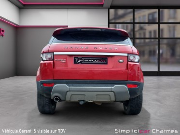 Rang rover evoque td d4d prestige boite auto garantie 12 mois occasion simplicicar charmes simplicicar simplicibike france